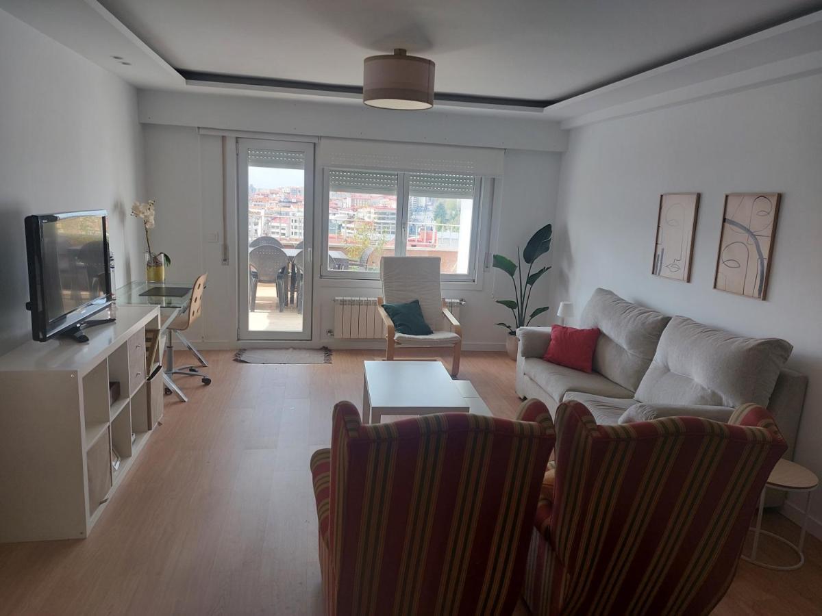 Atico Con Terraza Vigo Exterior foto