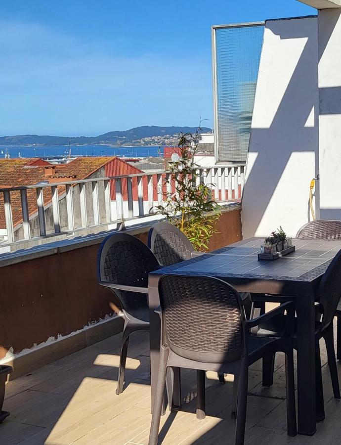Atico Con Terraza Vigo Exterior foto
