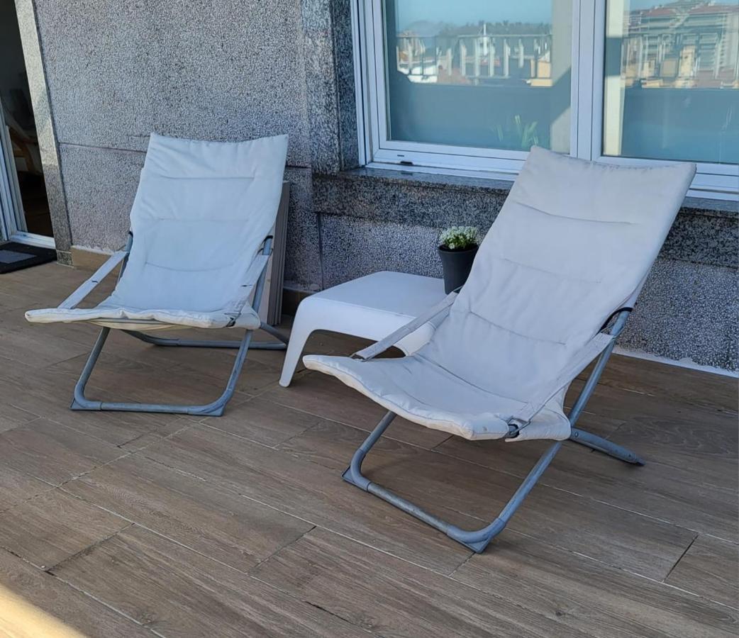 Atico Con Terraza Vigo Exterior foto